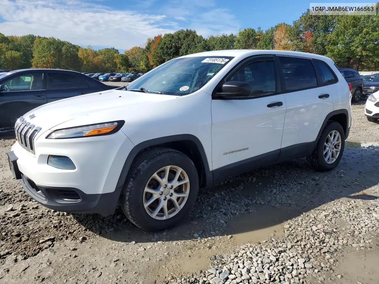 JEEP CHEROKEE 2014, VIN 1C4PJMAB6EW166563