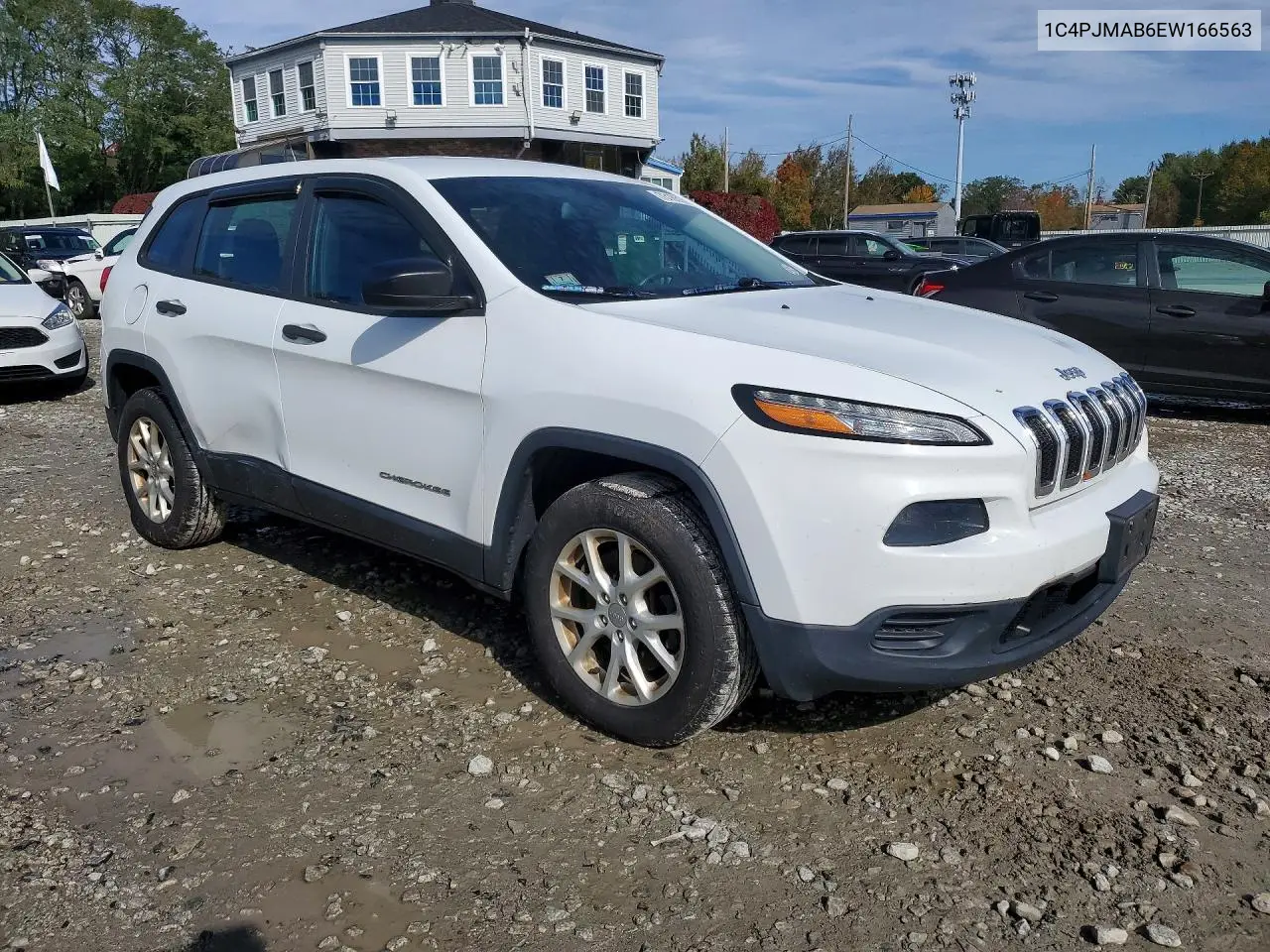 2014 JEEP CHEROKEE VIN 1C4PJMAB6EW166563 — фото 4