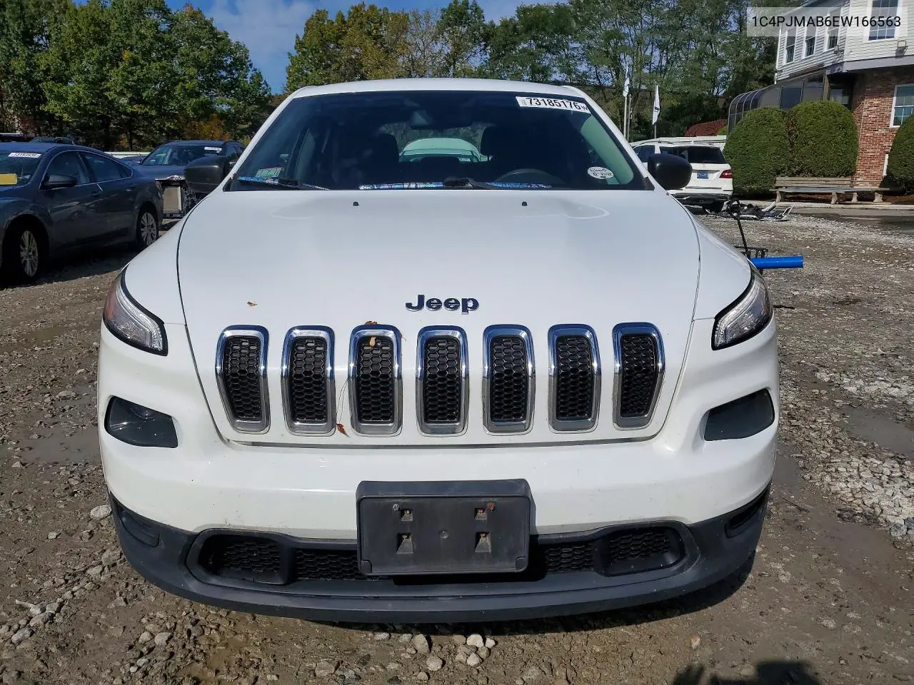 2014 JEEP CHEROKEE VIN 1C4PJMAB6EW166563 — фото 5