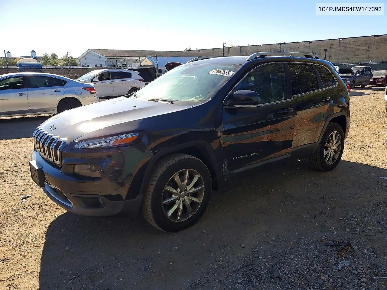 JEEP CHEROKEE 2014, VIN 1C4PJMDS4EW147392