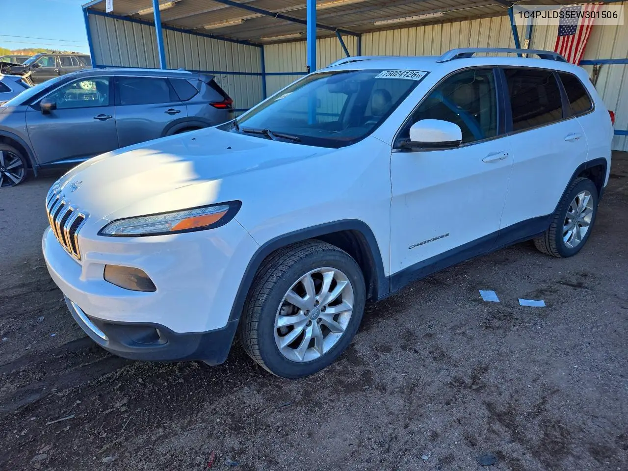JEEP CHEROKEE 2014, VIN 1C4PJLDS5EW301506