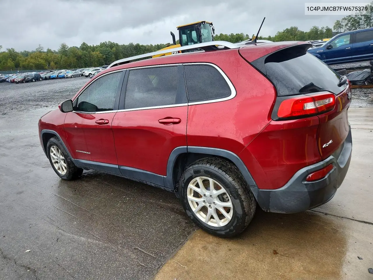2015 JEEP CHEROKEE VIN 1C4PJMCB7FW675379 — фото 2