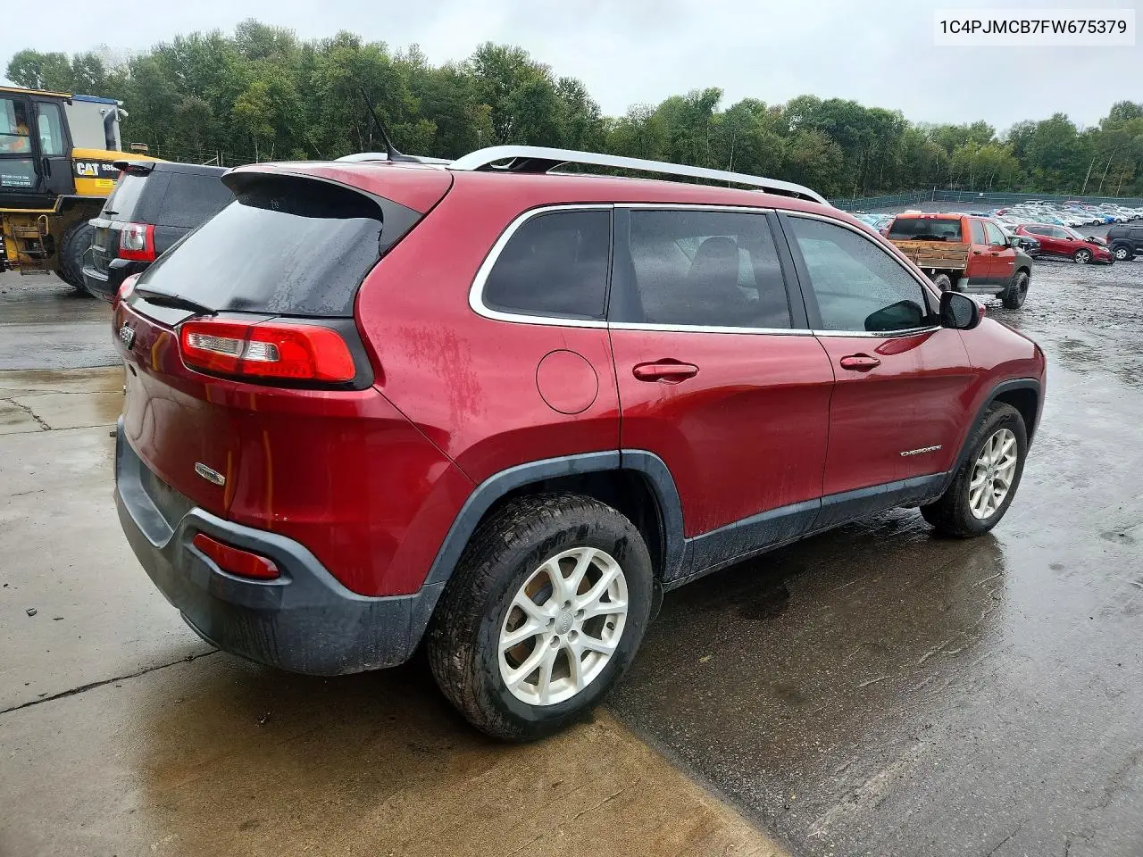 2015 JEEP CHEROKEE VIN 1C4PJMCB7FW675379 — фото 3