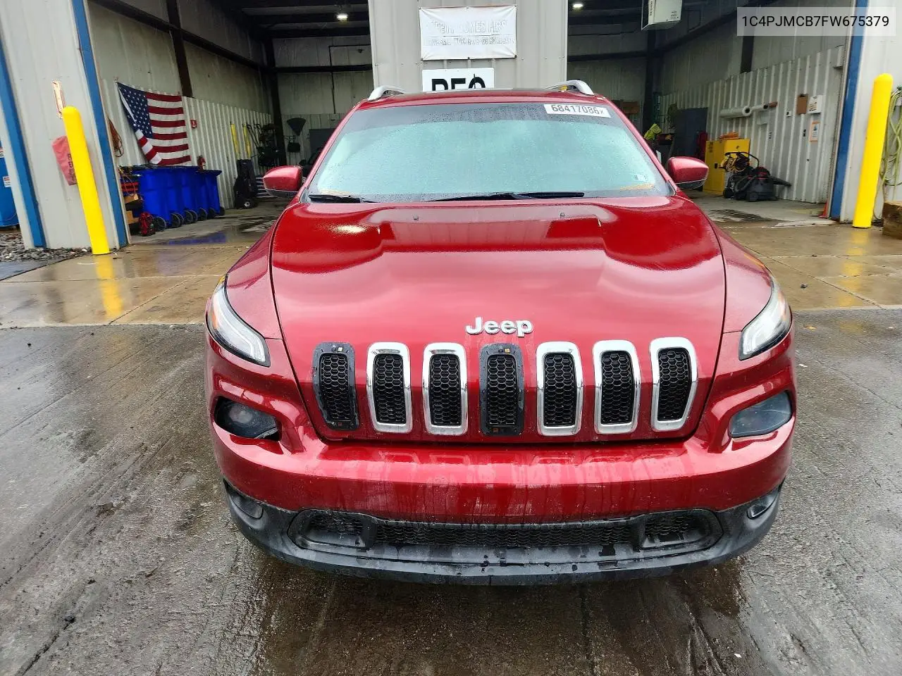 2015 JEEP CHEROKEE VIN 1C4PJMCB7FW675379 — фото 5