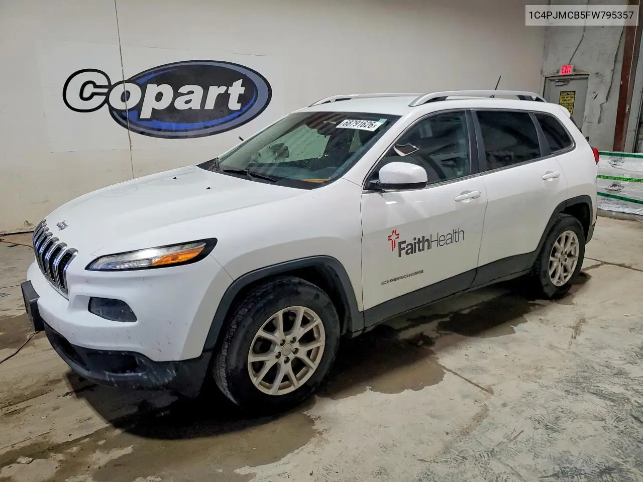 JEEP CHEROKEE 2015, VIN 1C4PJMCB5FW795357