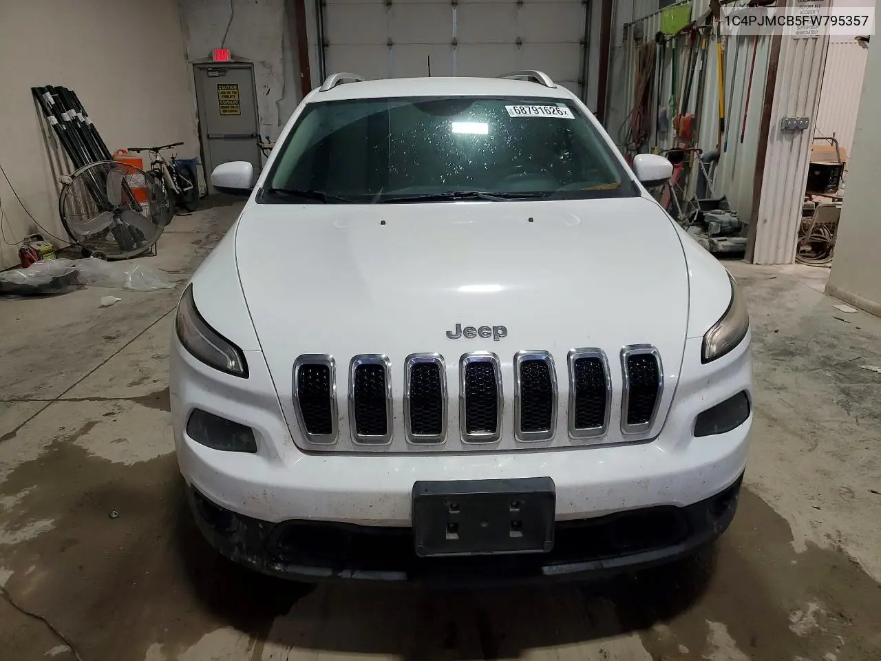 2015 JEEP CHEROKEE VIN 1C4PJMCB5FW795357 — фото 5