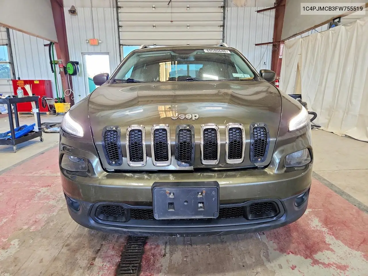2015 JEEP CHEROKEE VIN 1C4PJMCB3FW755519 — фото 5