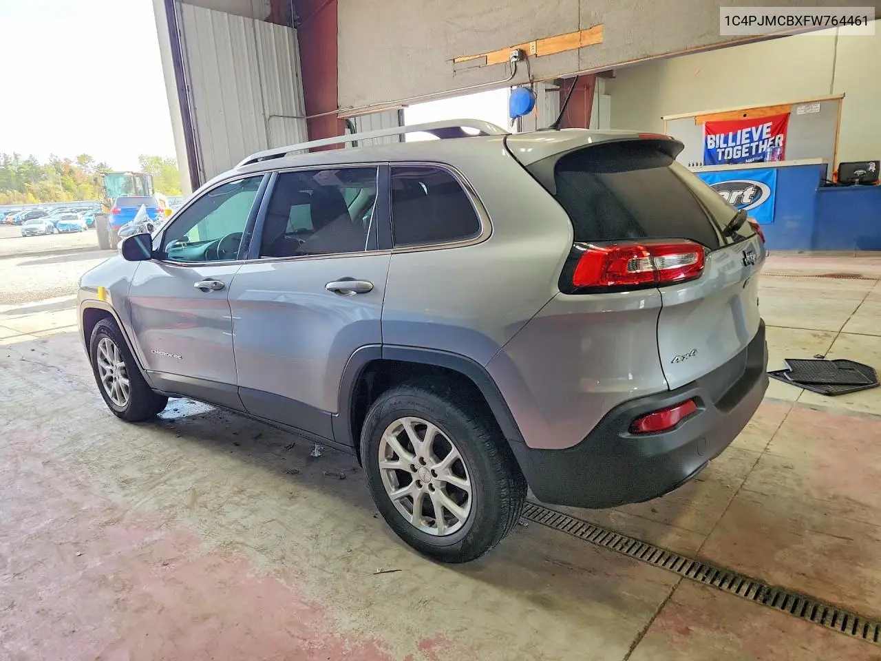 2015 JEEP CHEROKEE VIN 1C4PJMCBXFW764461 — фото 2