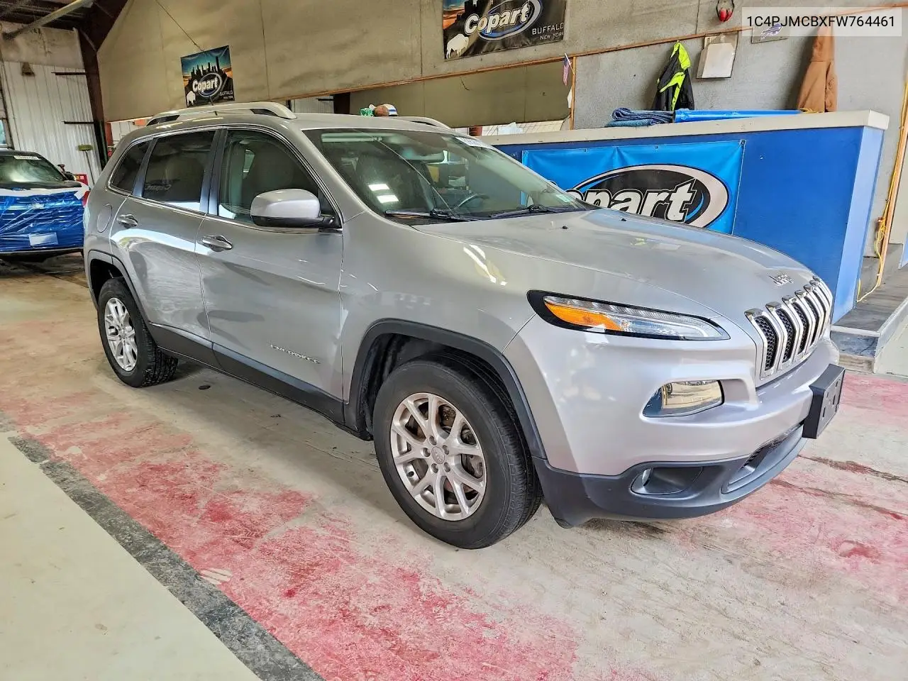 2015 JEEP CHEROKEE VIN 1C4PJMCBXFW764461 — фото 4