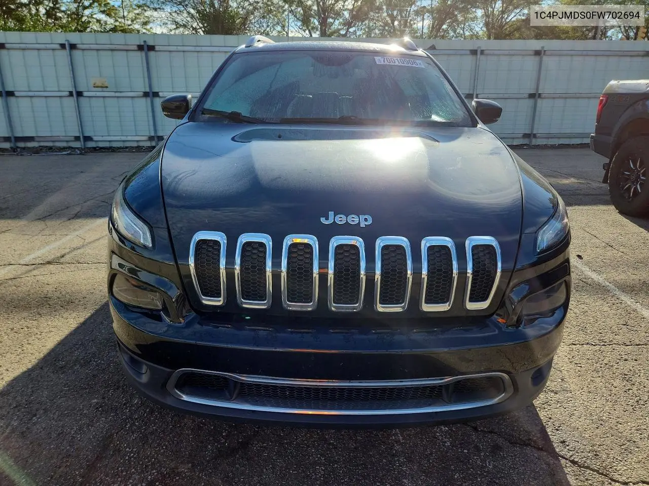 2015 JEEP CHEROKEE VIN 1C4PJMDS0FW702694 — фото 5
