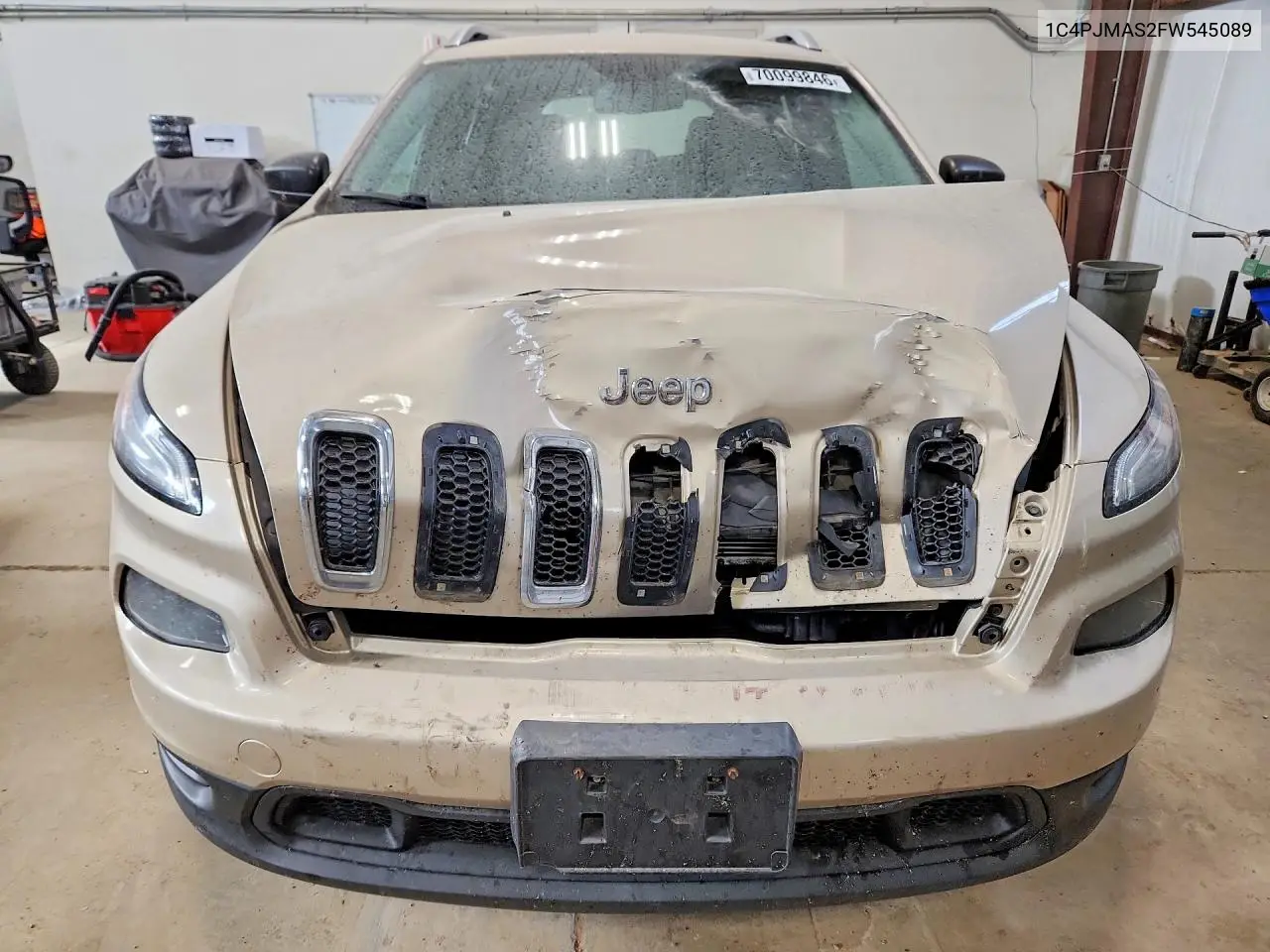 2015 JEEP CHEROKEE VIN 1C4PJMAS2FW545089 — фото 5