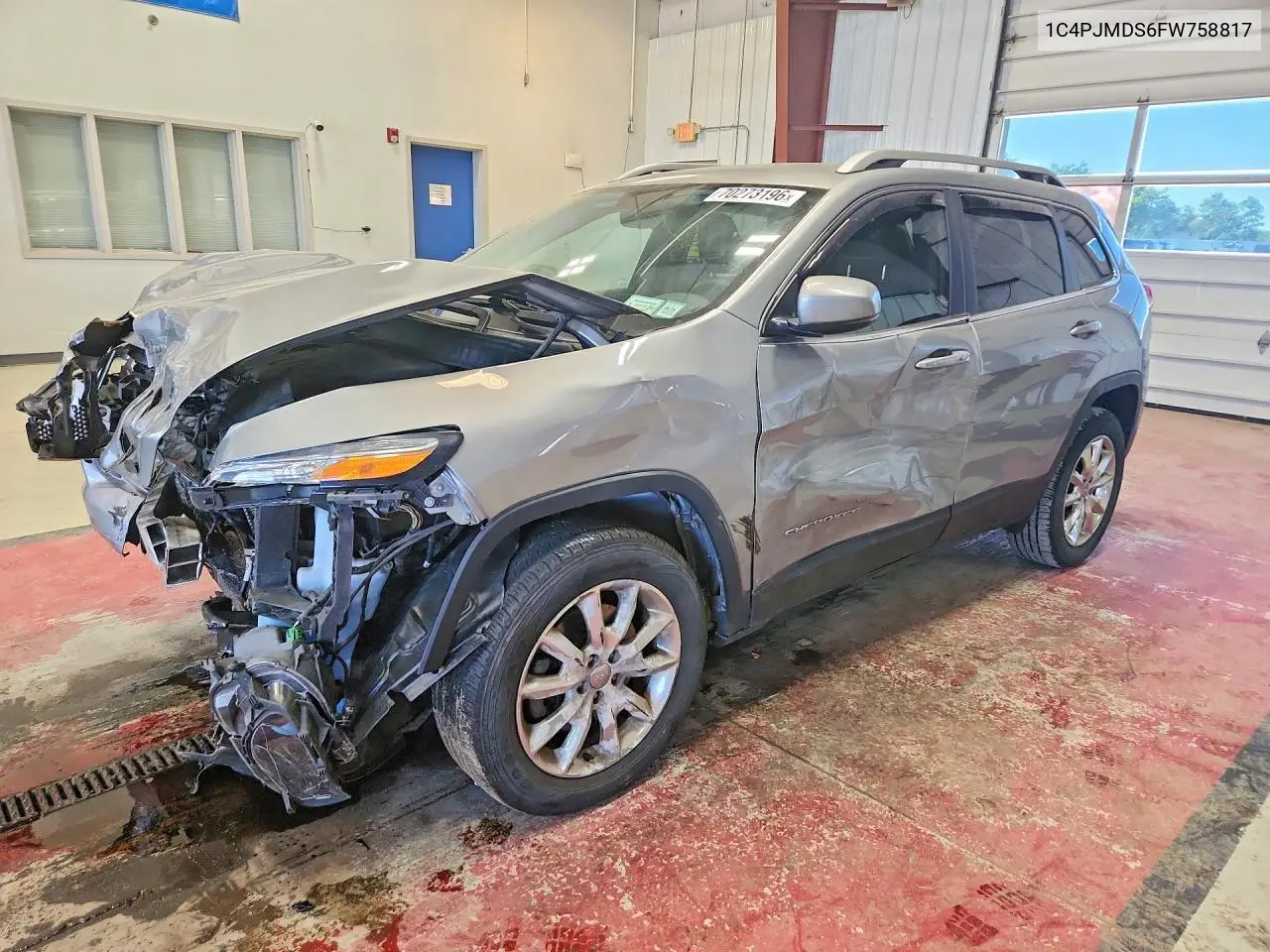 JEEP CHEROKEE 2015, VIN 1C4PJMDS6FW758817