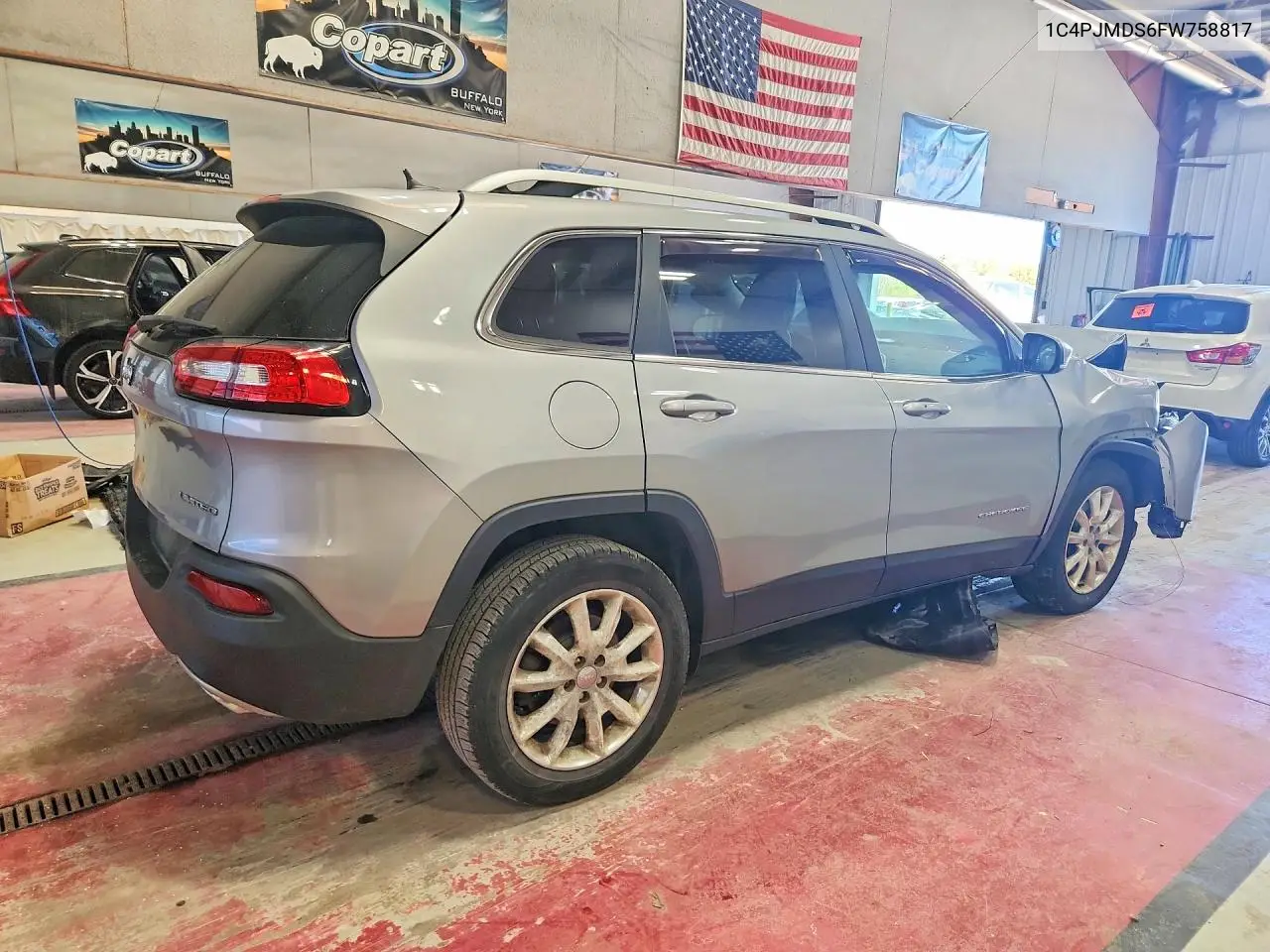 2015 JEEP CHEROKEE VIN 1C4PJMDS6FW758817 — фото 3