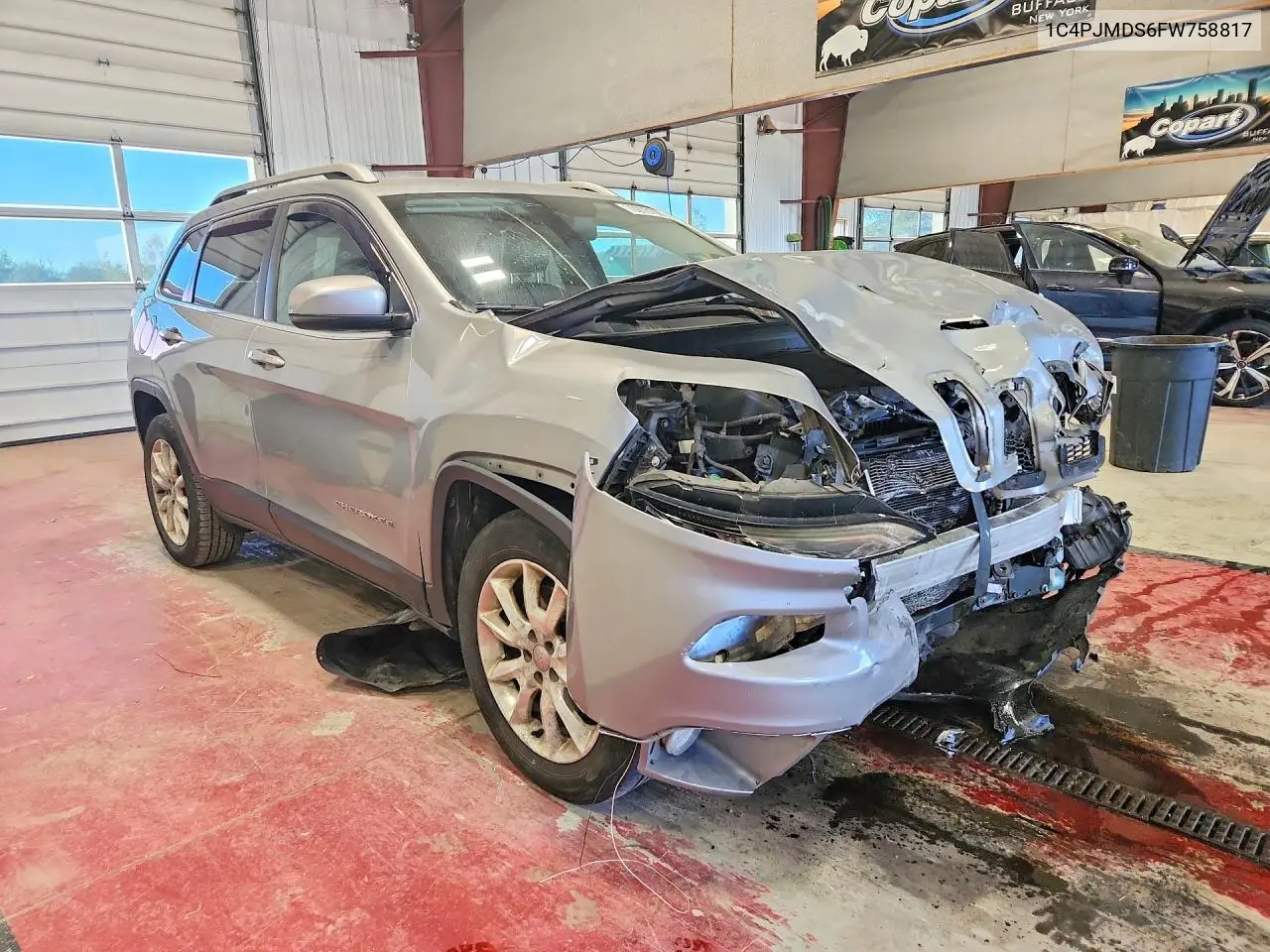 2015 JEEP CHEROKEE VIN 1C4PJMDS6FW758817 — фото 4
