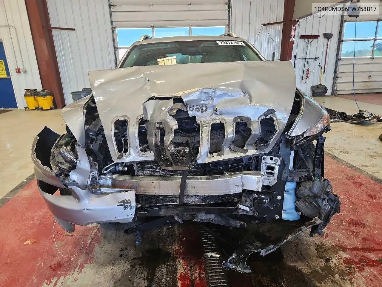 2015 JEEP CHEROKEE VIN 1C4PJMDS6FW758817 — фото 5