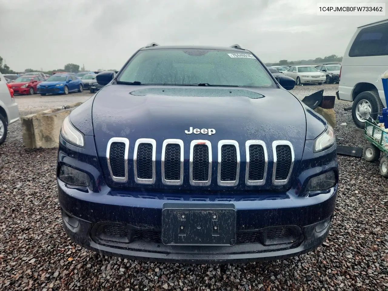 2015 JEEP CHEROKEE VIN 1C4PJMCB0FW733462 — фото 5