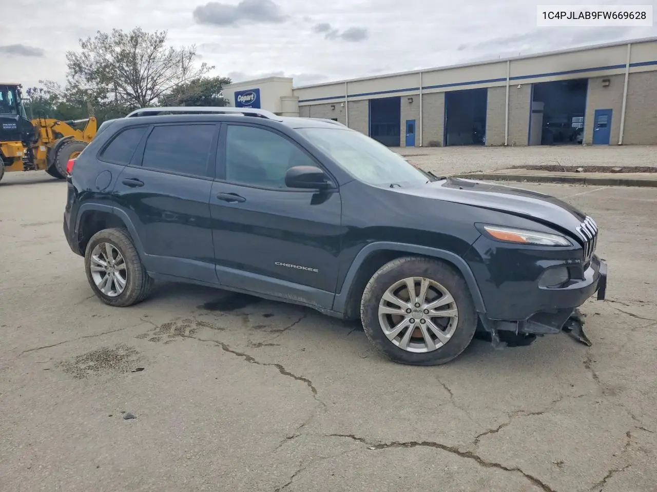 2015 JEEP CHEROKEE VIN 1C4PJLAB9FW669628 — фото 4