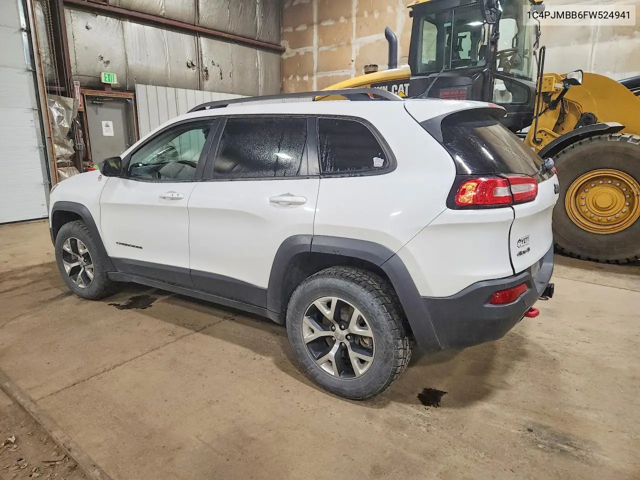 2015 JEEP CHEROKEE VIN 1C4PJMBB6FW524941 — фото 2