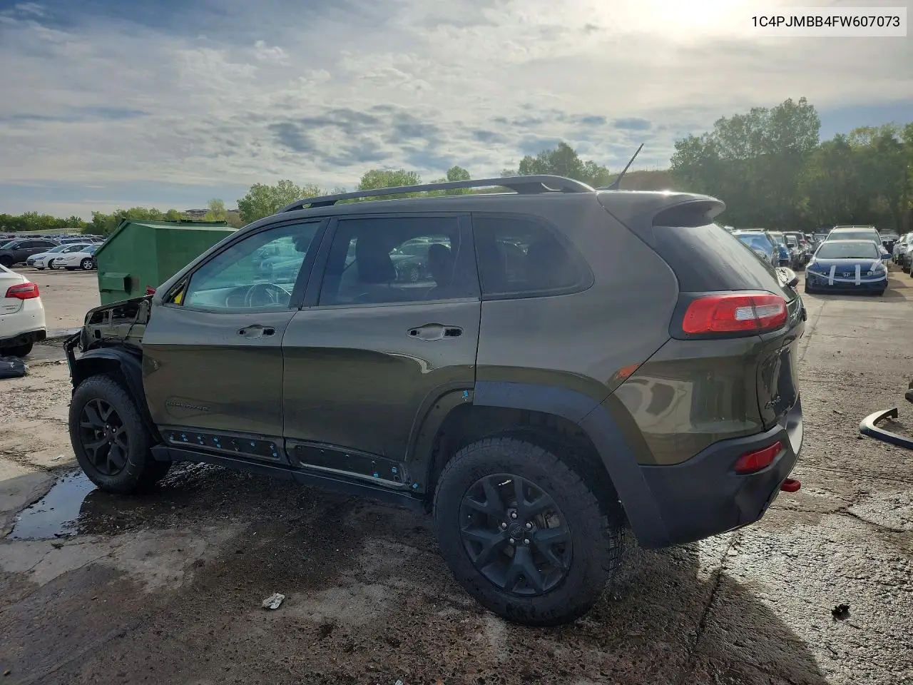 2015 JEEP CHEROKEE VIN 1C4PJMBB4FW607073 — фото 2