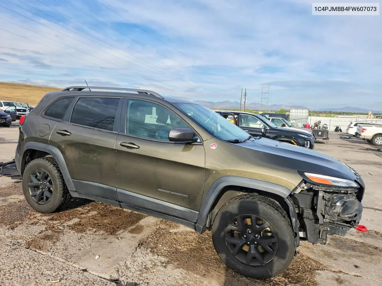 2015 JEEP CHEROKEE VIN 1C4PJMBB4FW607073 — фото 4