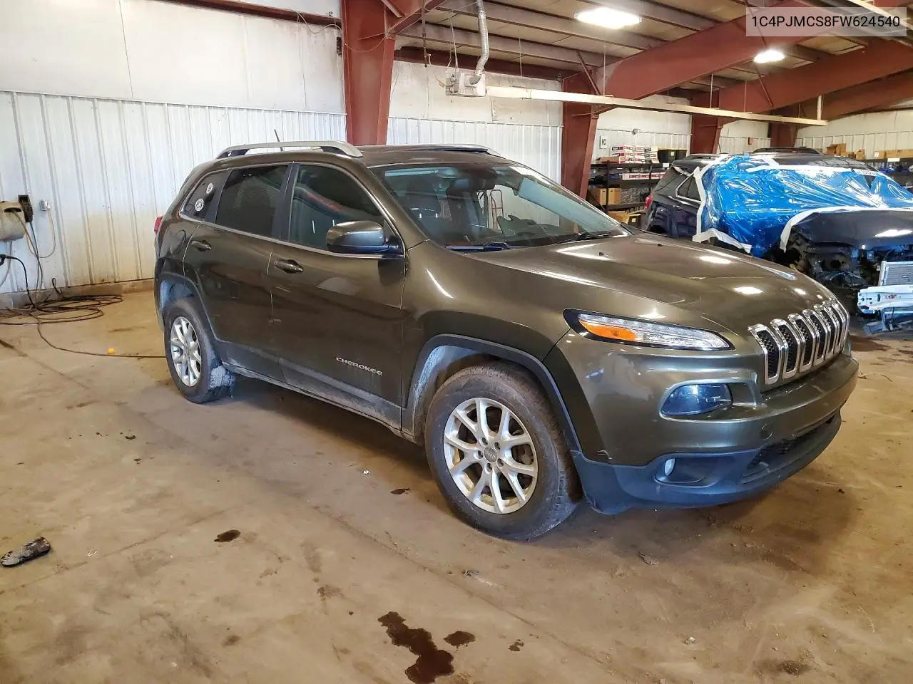 2015 JEEP CHEROKEE VIN 1C4PJMCS8FW624540 — фото 4