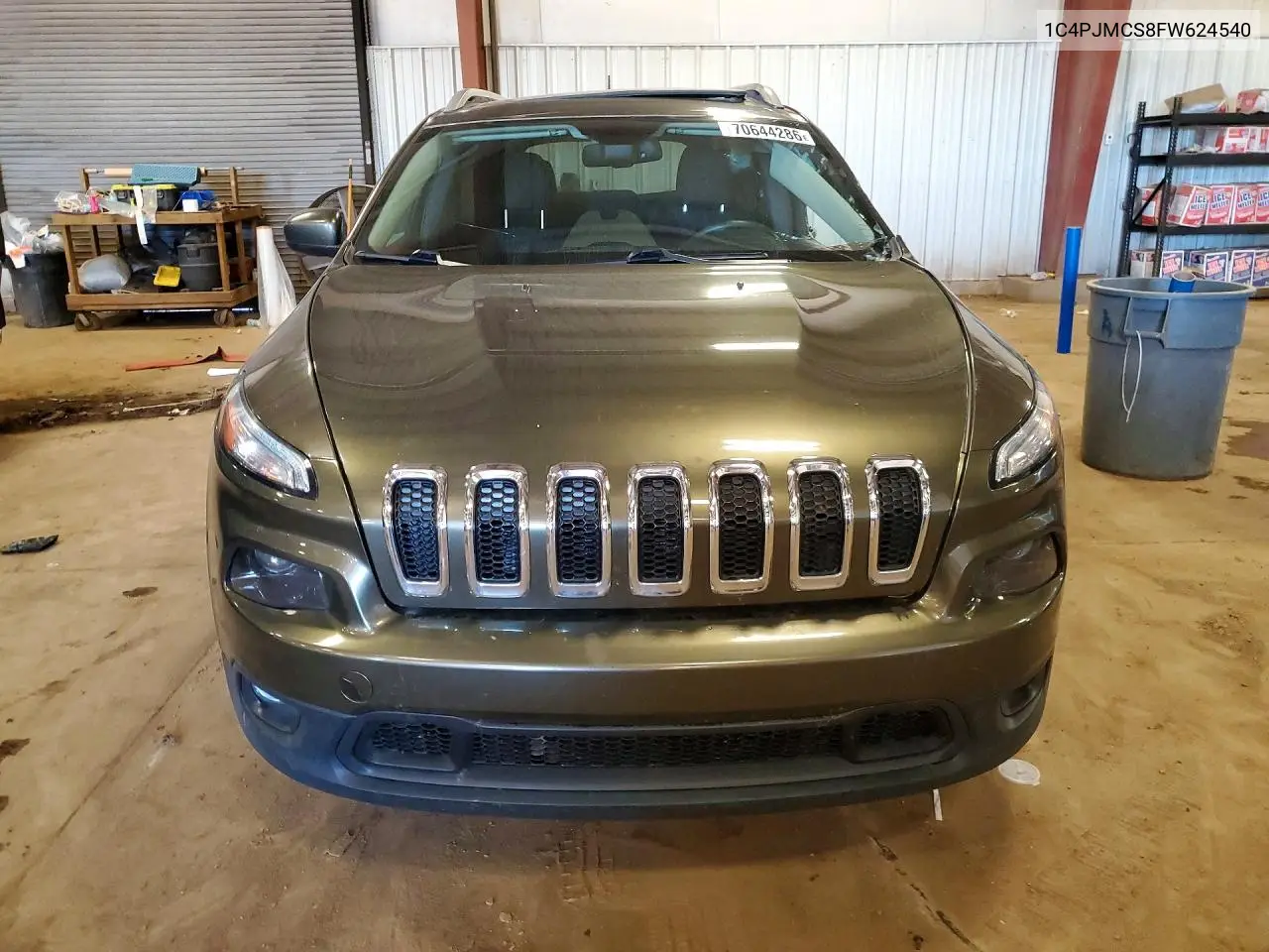 2015 JEEP CHEROKEE VIN 1C4PJMCS8FW624540 — фото 5