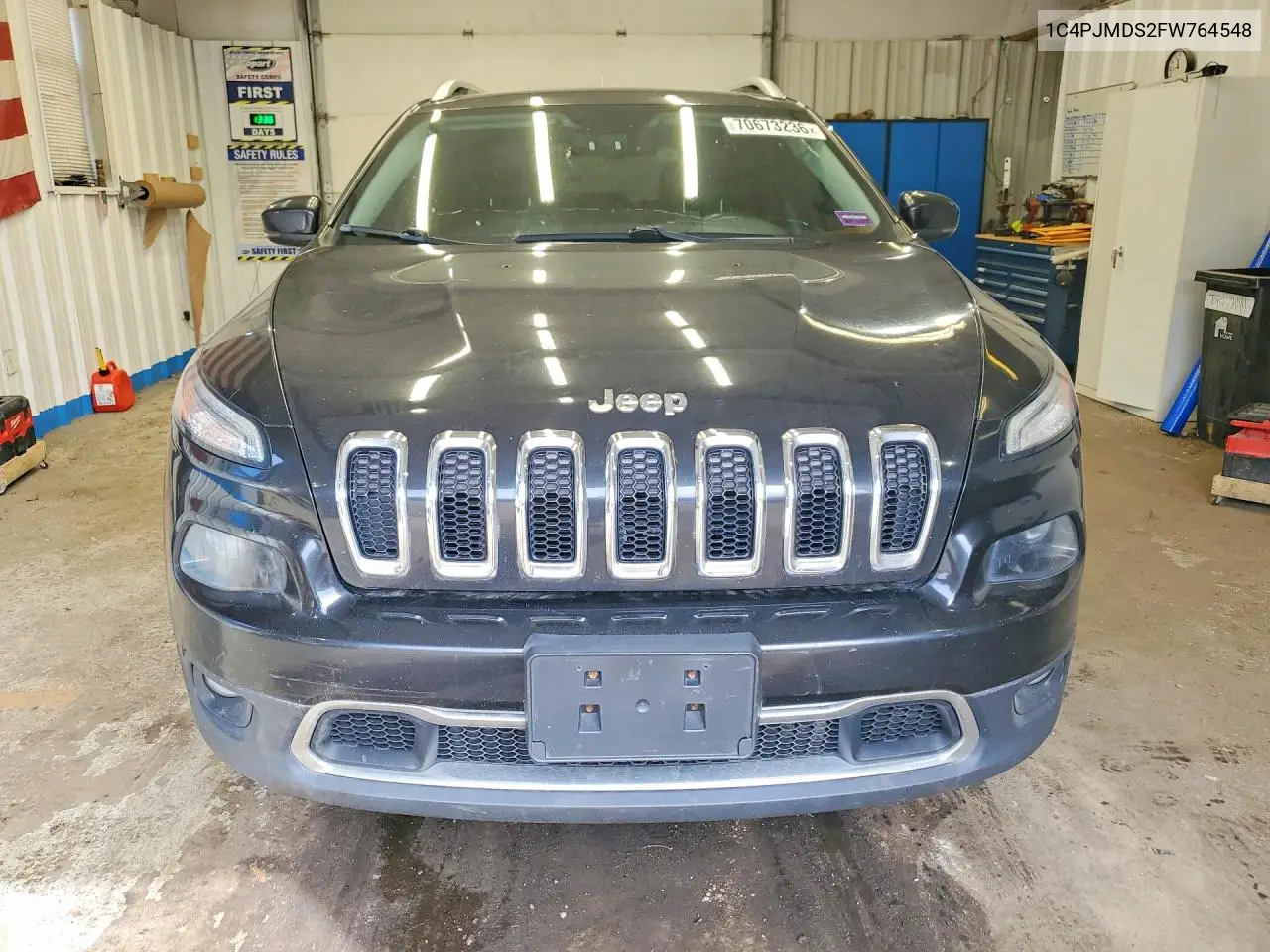 2015 JEEP CHEROKEE VIN 1C4PJMDS2FW764548 — фото 5