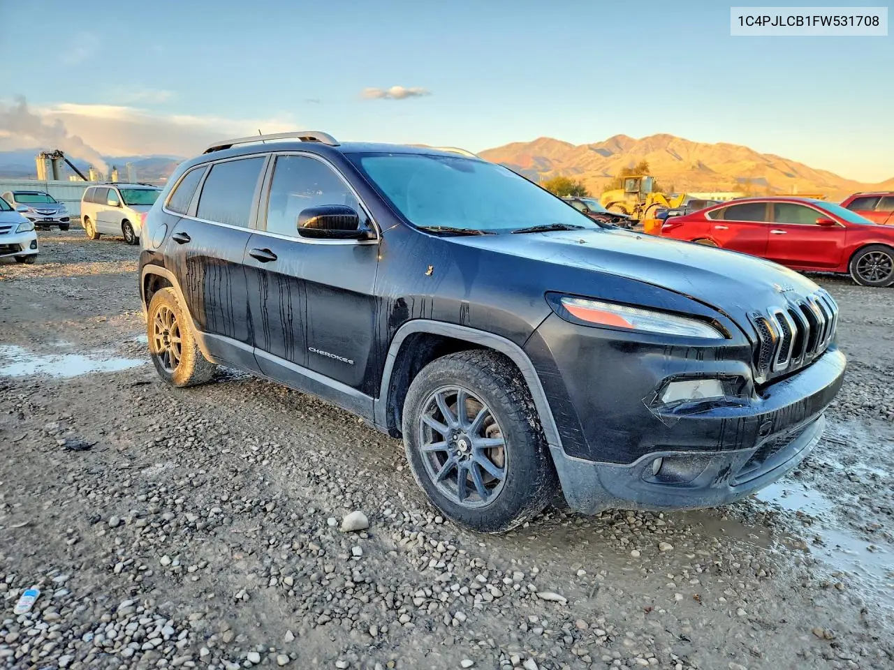 2015 JEEP CHEROKEE VIN 1C4PJLCB1FW531708 — фото 4