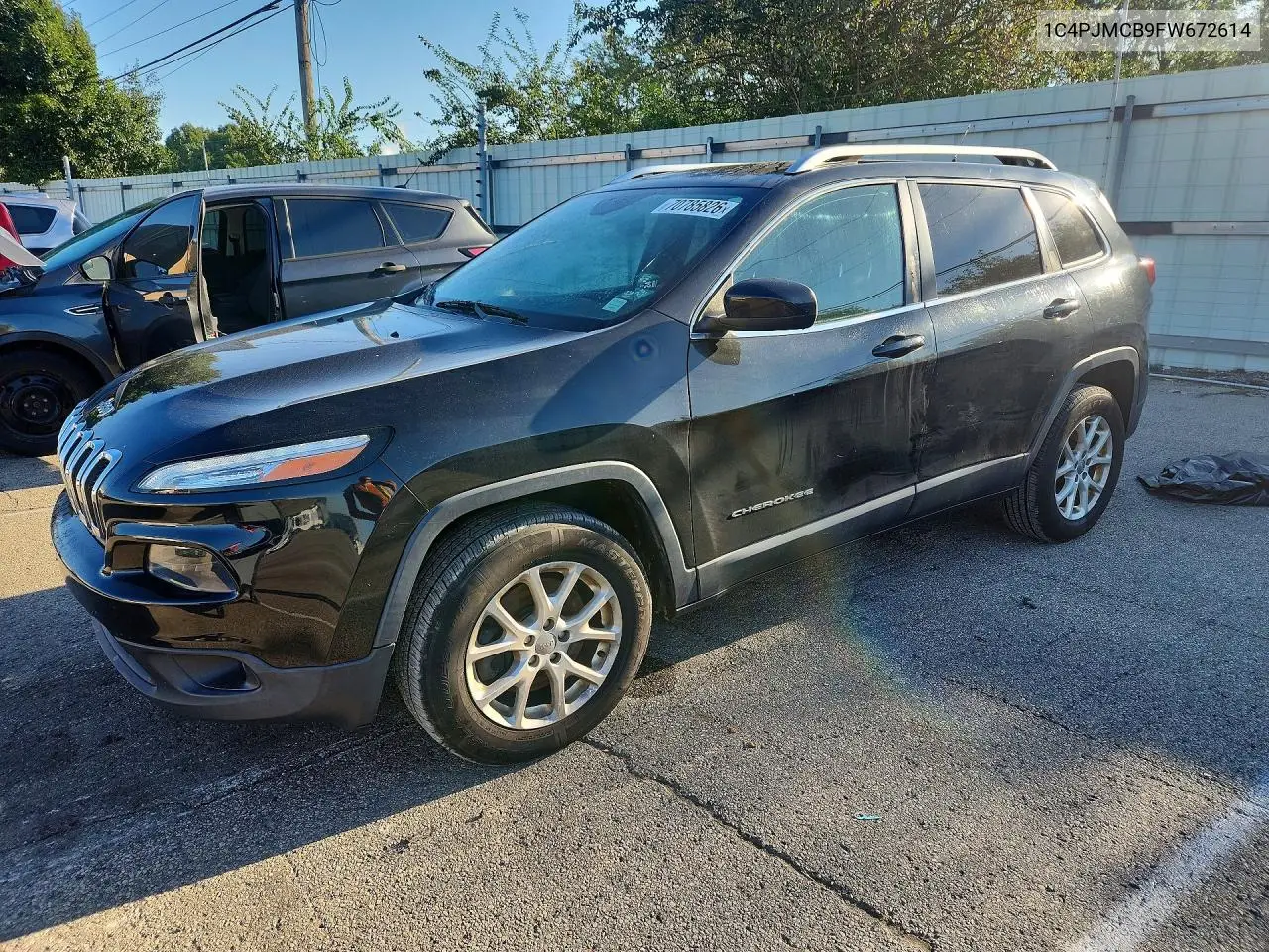 JEEP CHEROKEE 2015, VIN 1C4PJMCB9FW672614