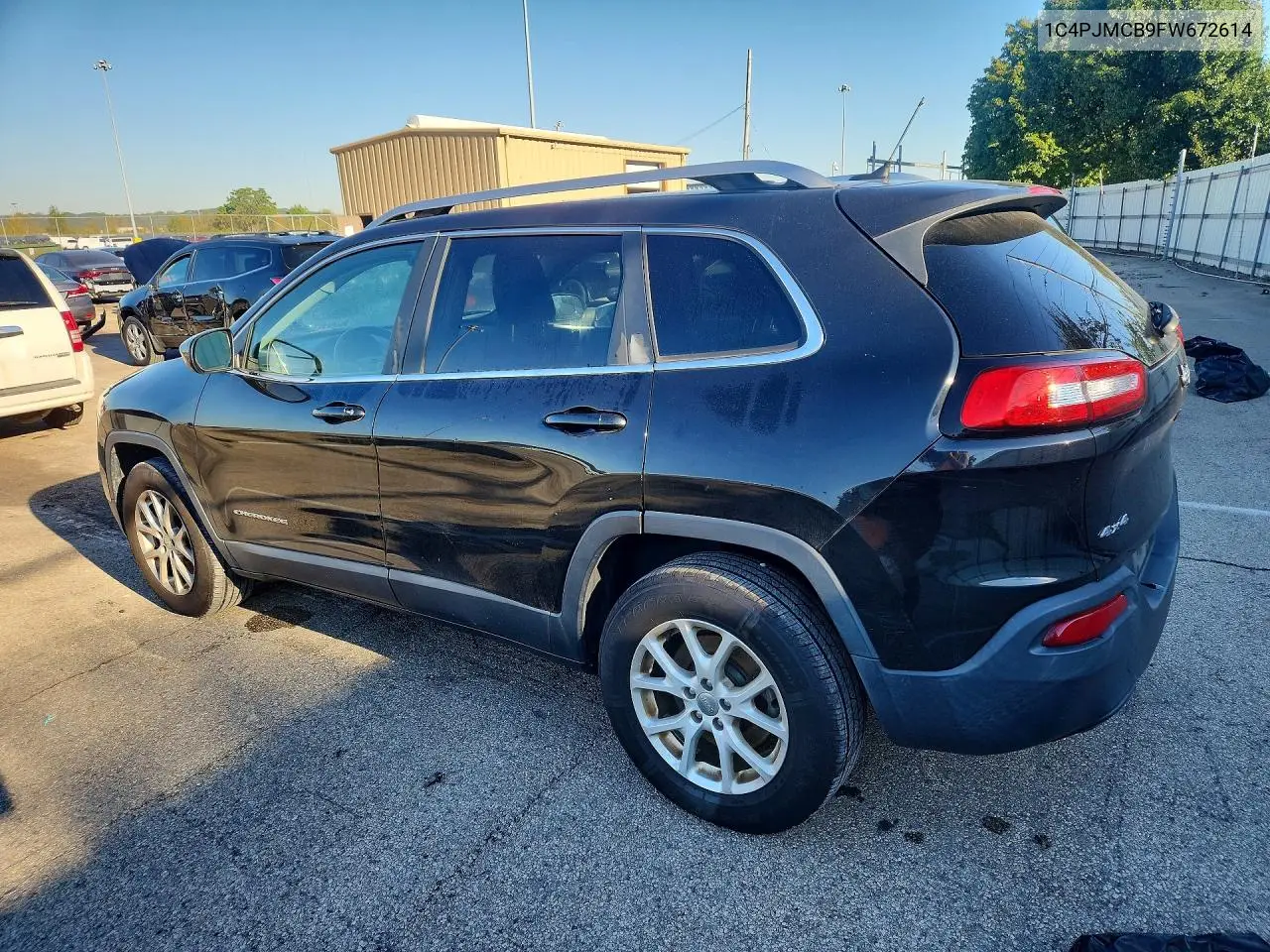 2015 JEEP CHEROKEE VIN 1C4PJMCB9FW672614 — фото 2