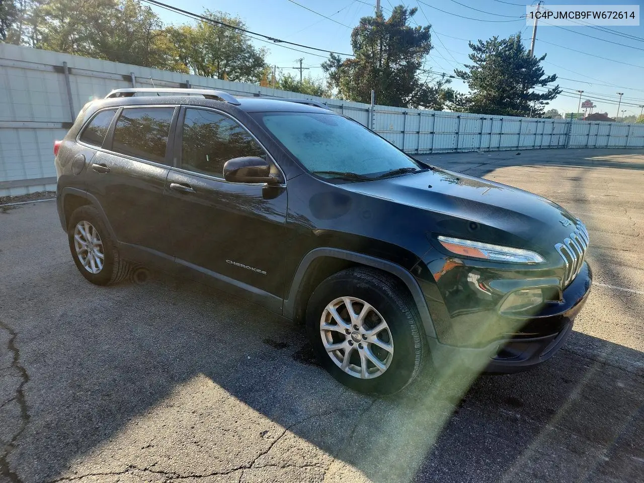 2015 JEEP CHEROKEE VIN 1C4PJMCB9FW672614 — фото 4