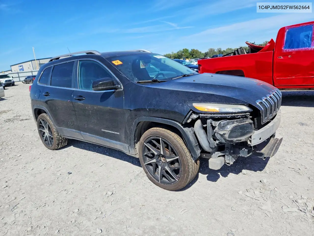 2015 JEEP CHEROKEE VIN 1C4PJMDS2FW562664 — фото 4