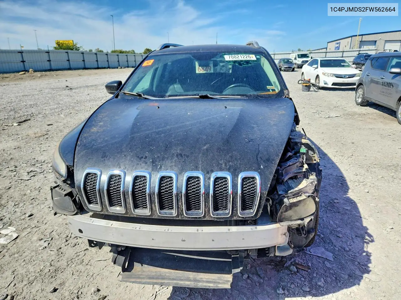 2015 JEEP CHEROKEE VIN 1C4PJMDS2FW562664 — фото 5