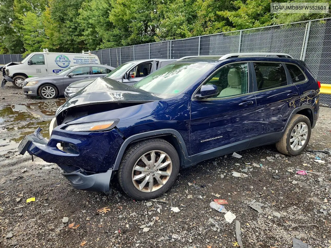 JEEP CHEROKEE 2015, VIN 1C4PJMDB5FW552601
