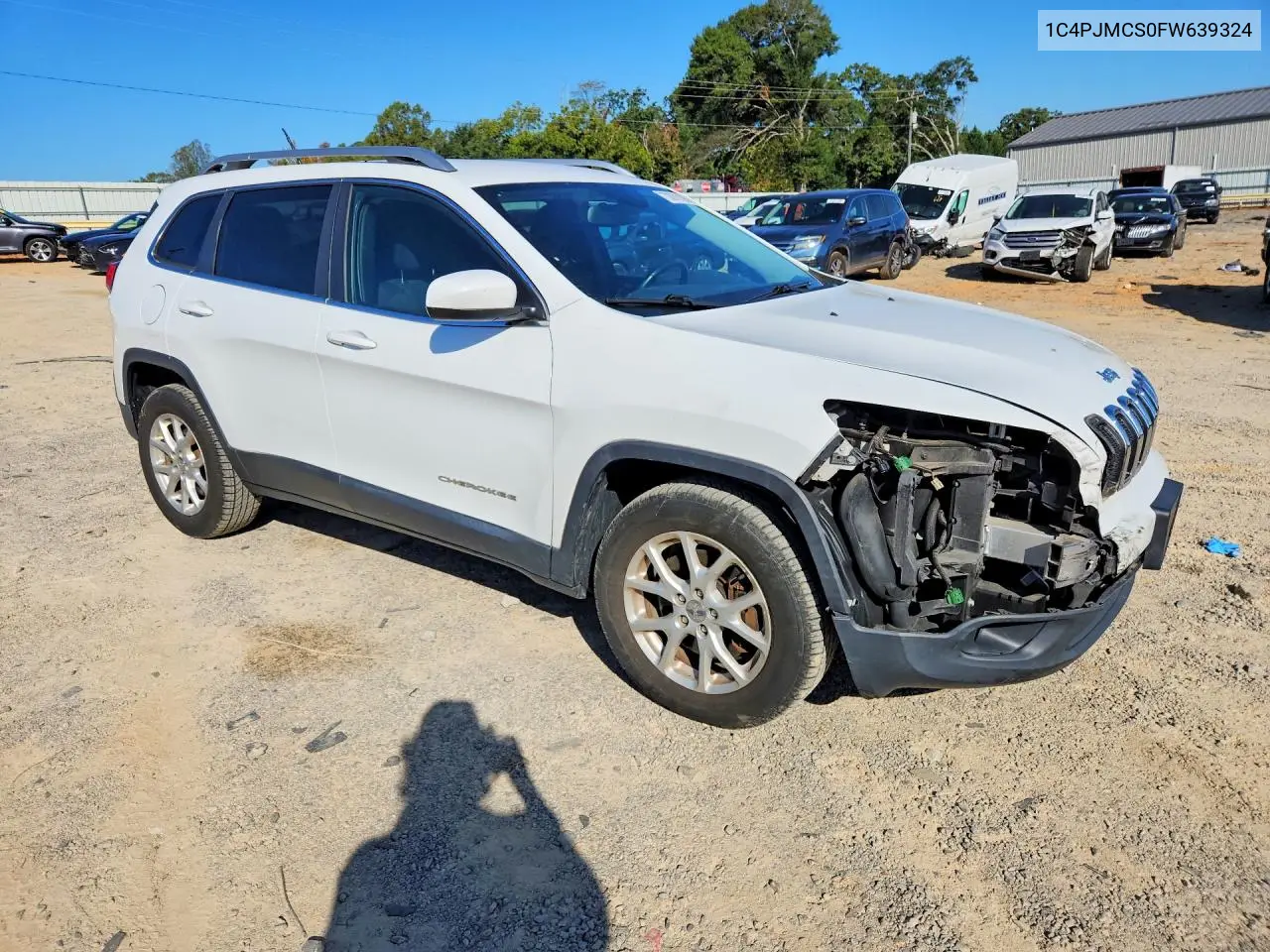 2015 JEEP CHEROKEE VIN 1C4PJMCS0FW639324 — фото 4
