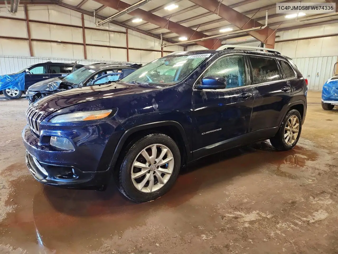 JEEP CHEROKEE 2015, VIN 1C4PJMDS8FW674336