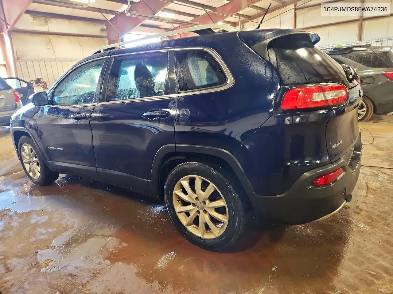 2015 JEEP CHEROKEE VIN 1C4PJMDS8FW674336 — фото 2