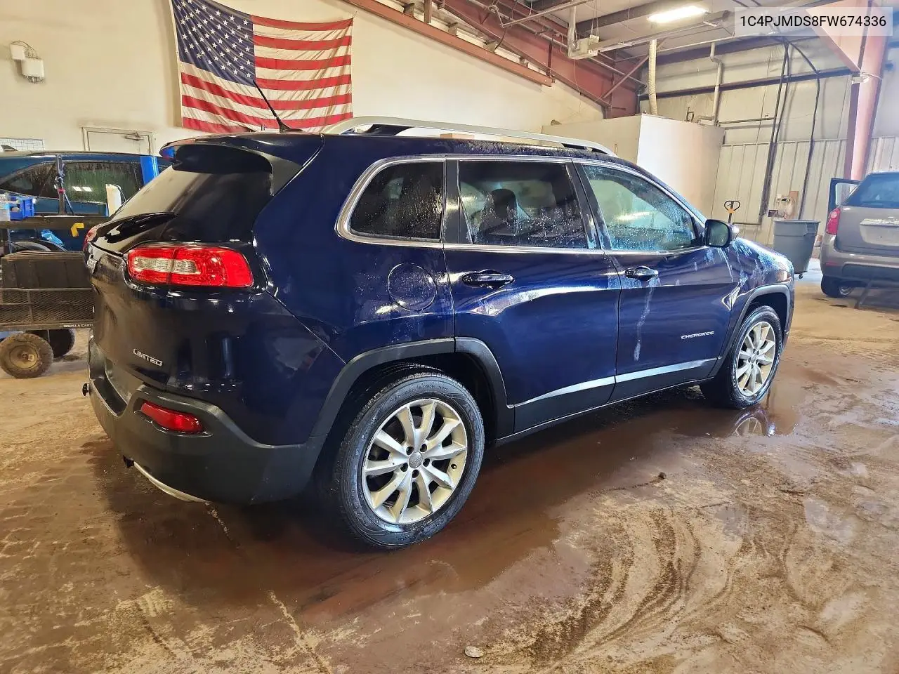 2015 JEEP CHEROKEE VIN 1C4PJMDS8FW674336 — фото 3