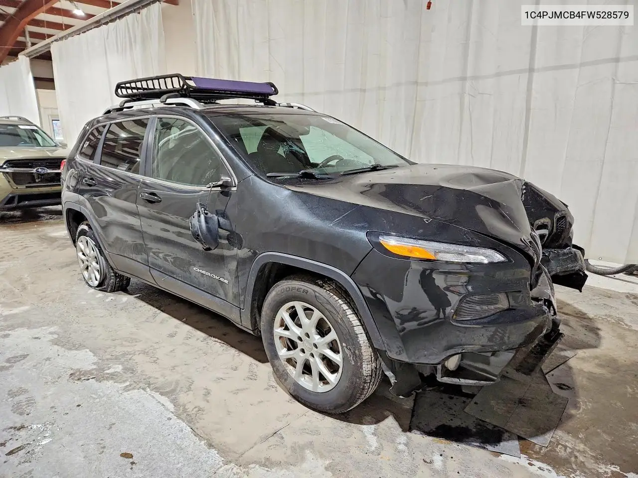 2015 JEEP CHEROKEE VIN 1C4PJMCB4FW528579 — фото 4