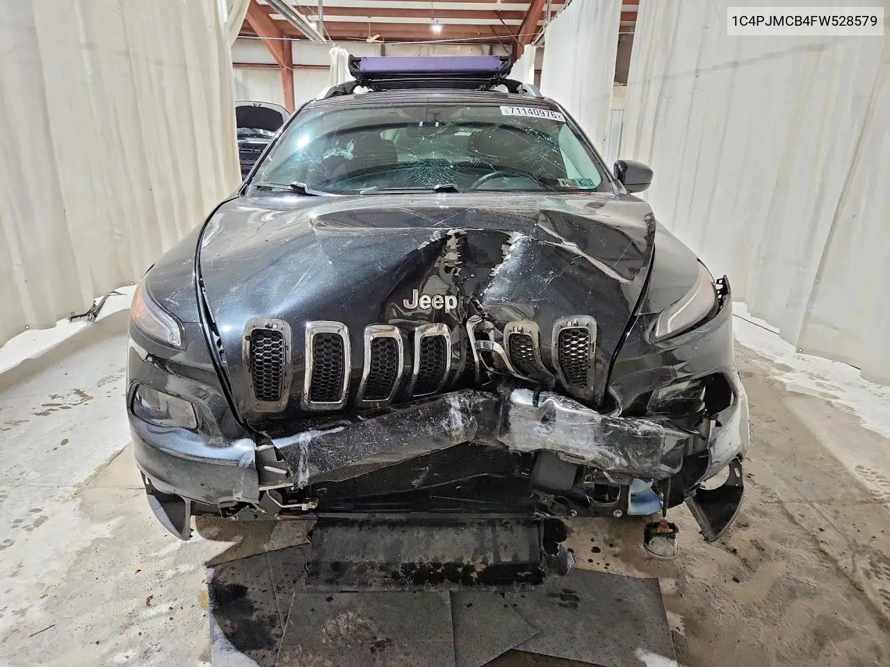 2015 JEEP CHEROKEE VIN 1C4PJMCB4FW528579 — фото 5