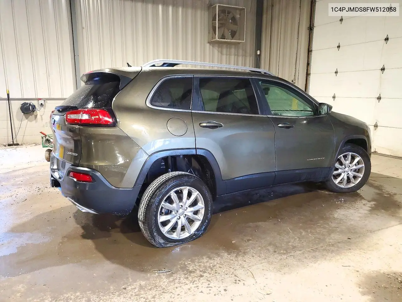 2015 JEEP CHEROKEE VIN 1C4PJMDS8FW512058 — фото 3