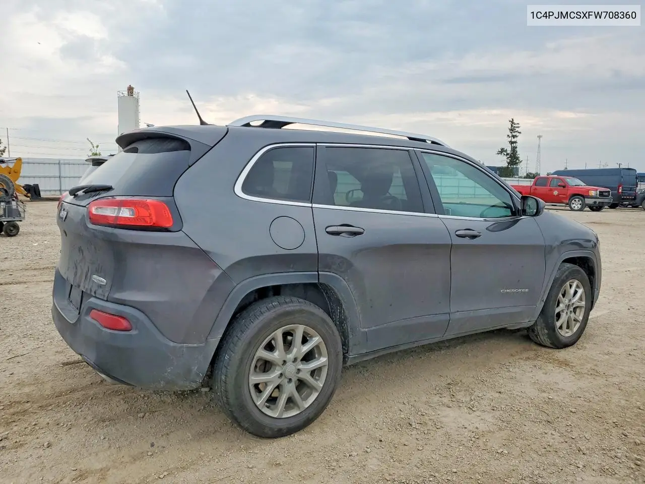 2015 JEEP CHEROKEE VIN 1C4PJMCSXFW708360 — фото 3