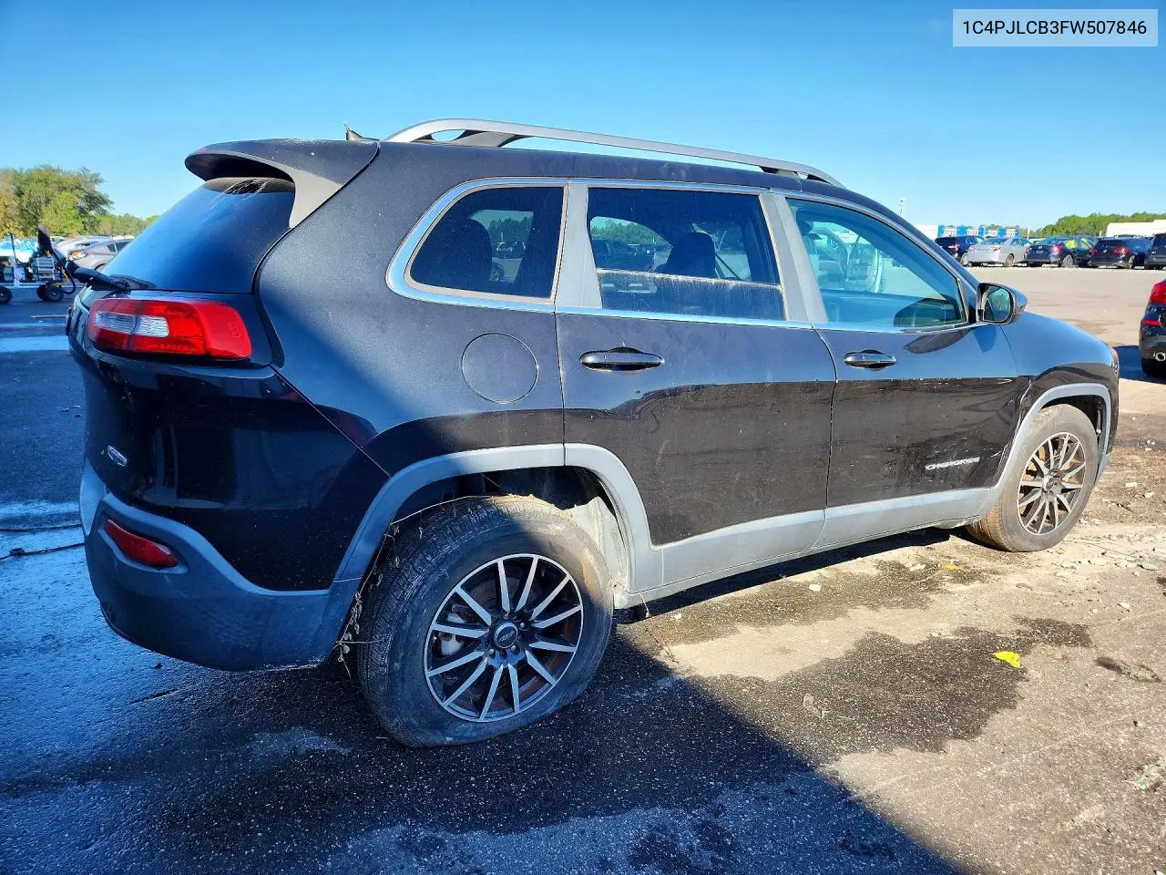 2015 JEEP CHEROKEE VIN 1C4PJLCB3FW507846 — фото 3