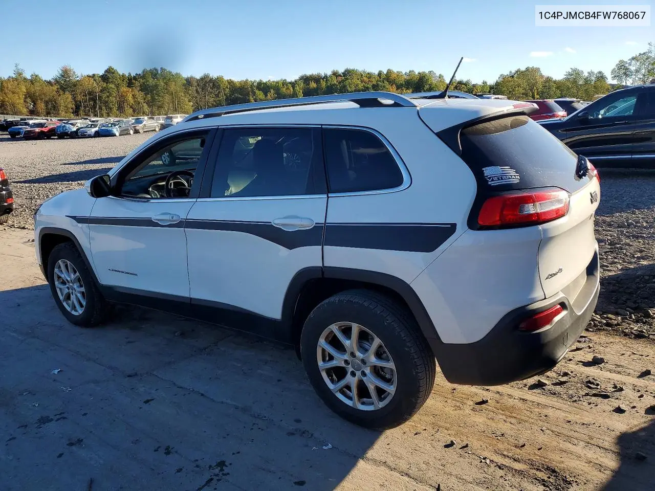 2015 JEEP CHEROKEE VIN 1C4PJMCB4FW768067 — фото 2