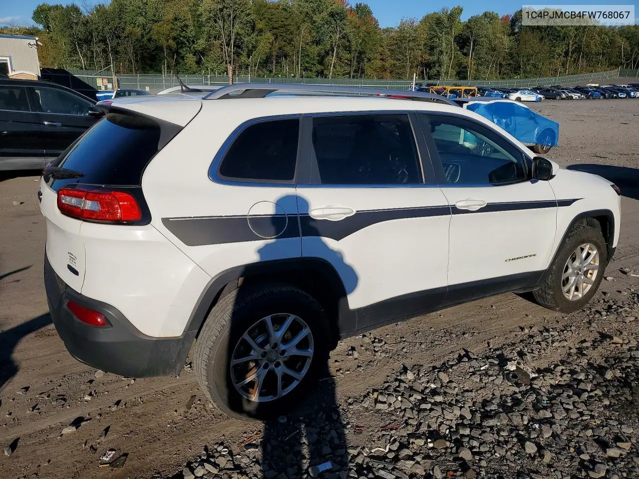 2015 JEEP CHEROKEE VIN 1C4PJMCB4FW768067 — фото 3