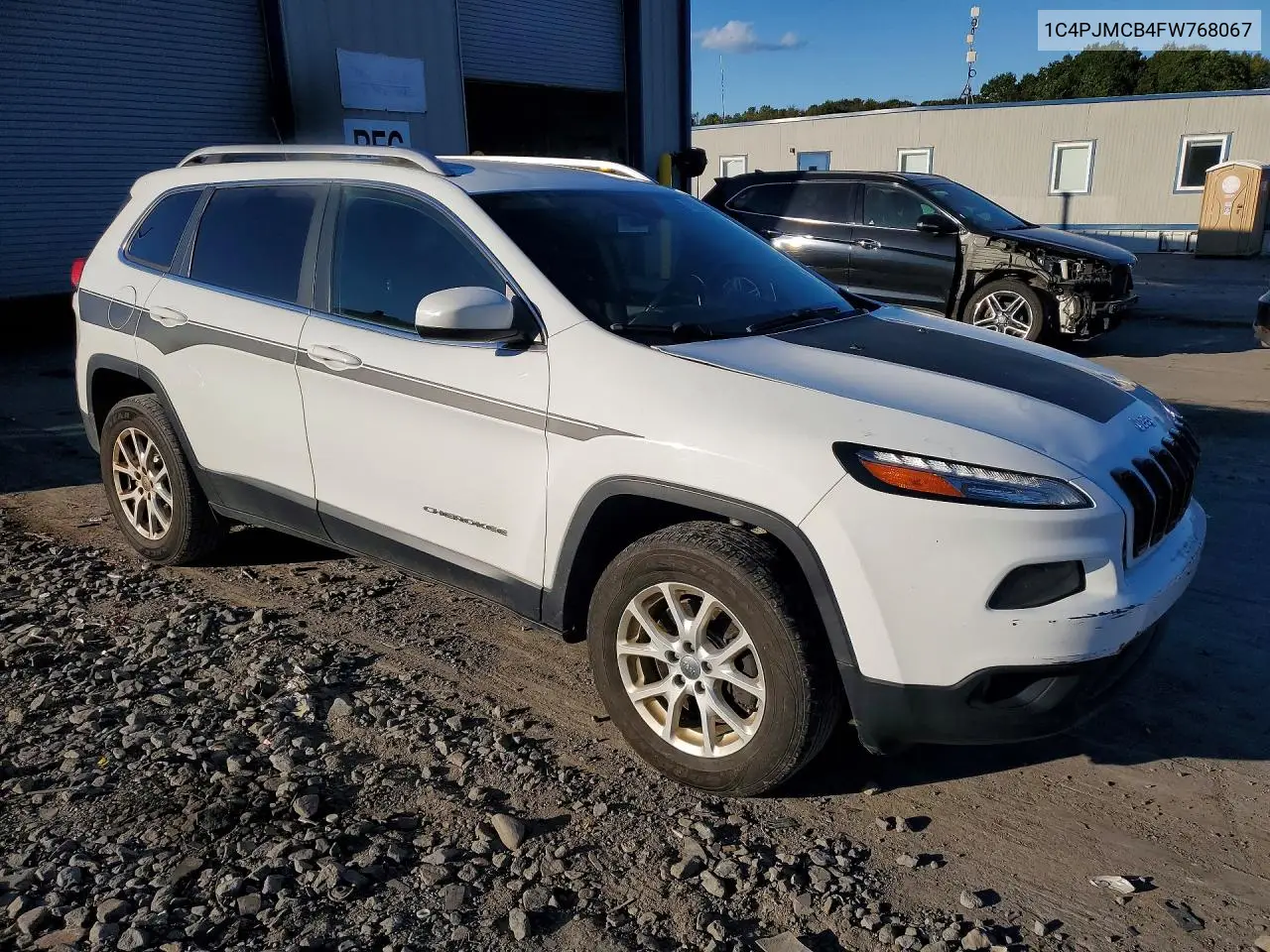 2015 JEEP CHEROKEE VIN 1C4PJMCB4FW768067 — фото 4