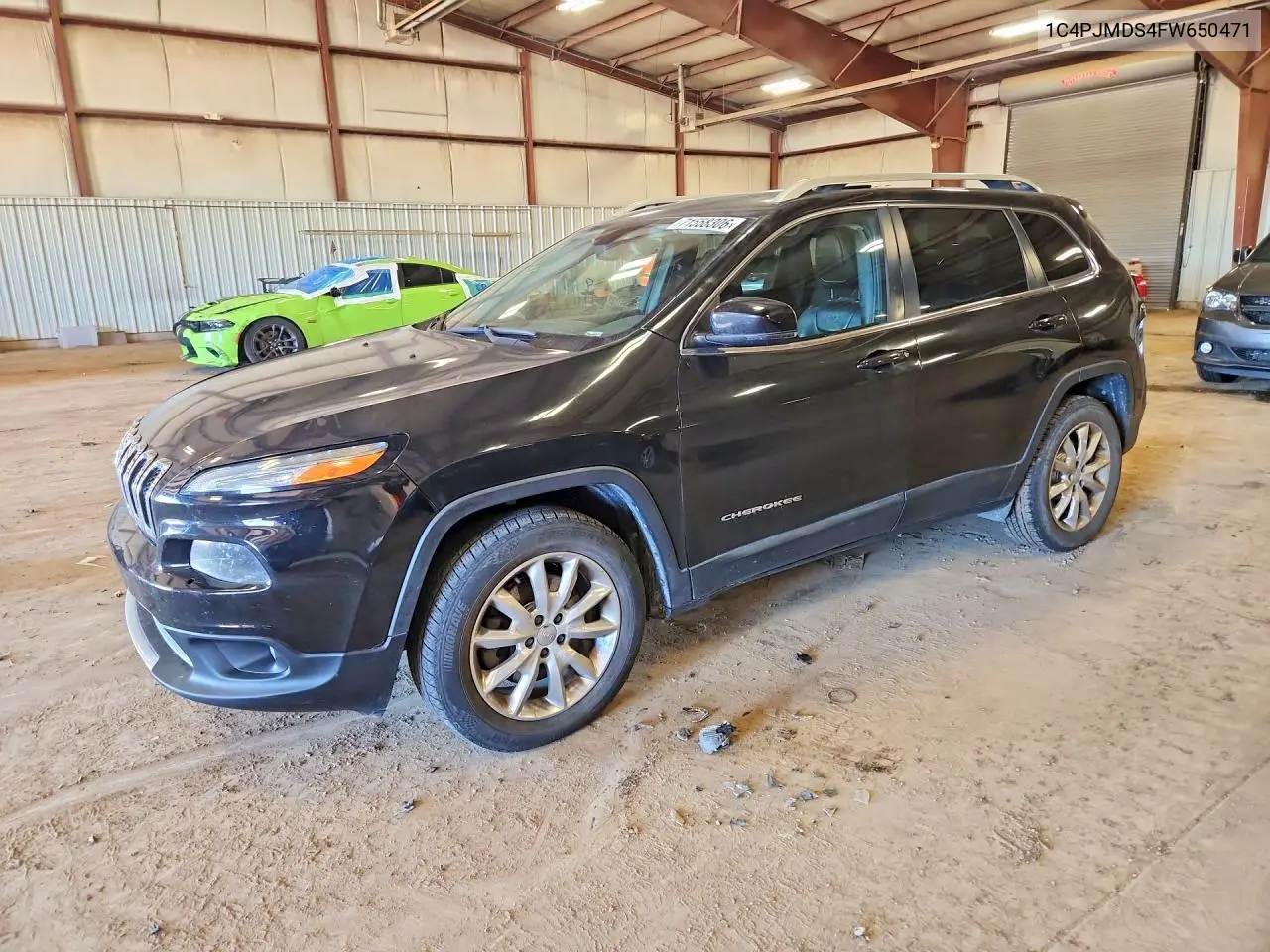 JEEP CHEROKEE 2015, VIN 1C4PJMDS4FW650471