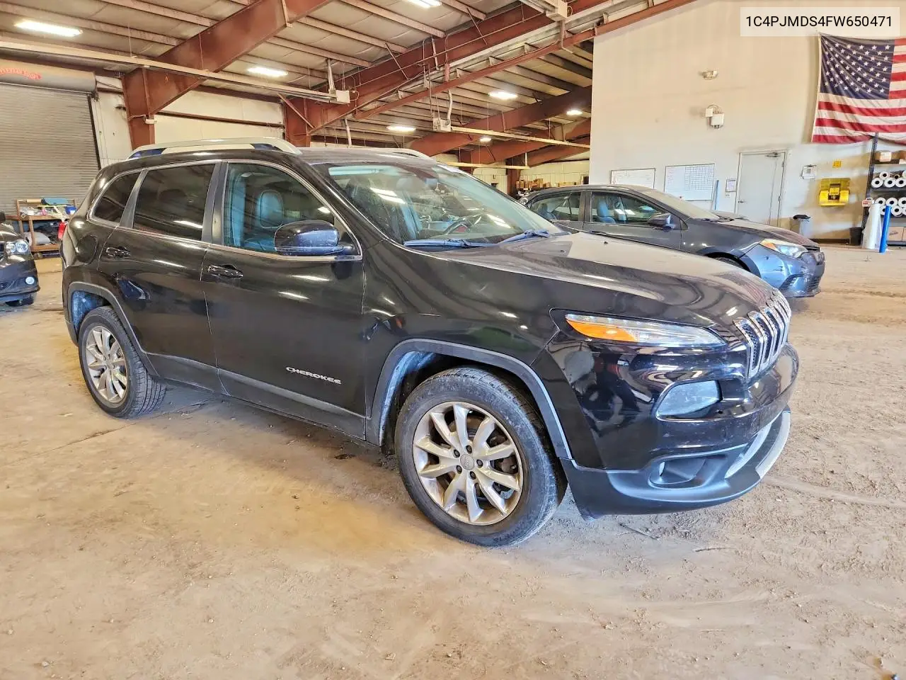 2015 JEEP CHEROKEE VIN 1C4PJMDS4FW650471 — фото 4