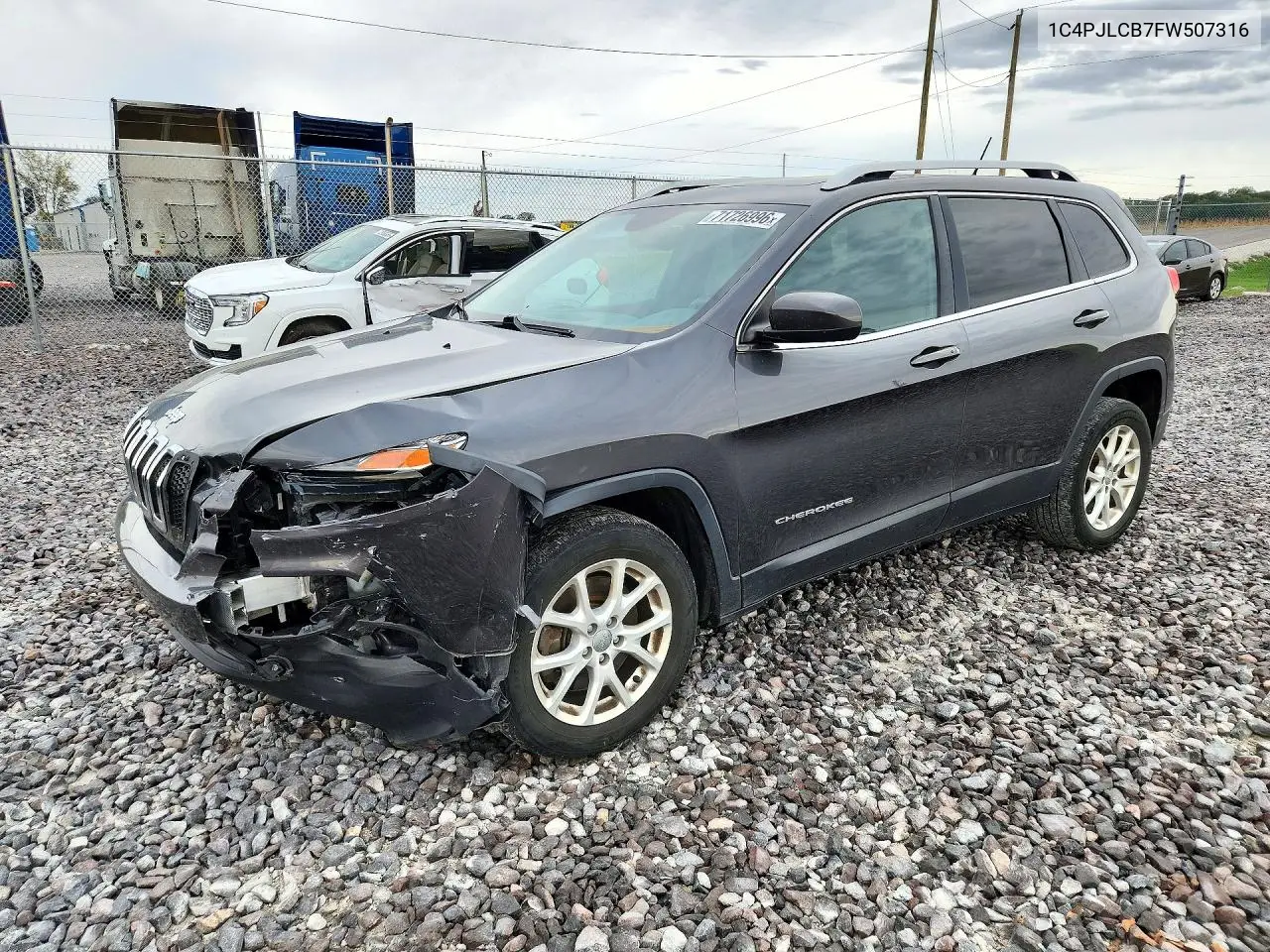 JEEP CHEROKEE 2015, VIN 1C4PJLCB7FW507316