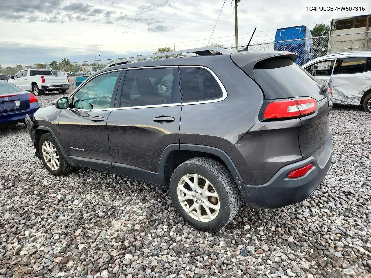 2015 JEEP CHEROKEE VIN 1C4PJLCB7FW507316 — фото 2